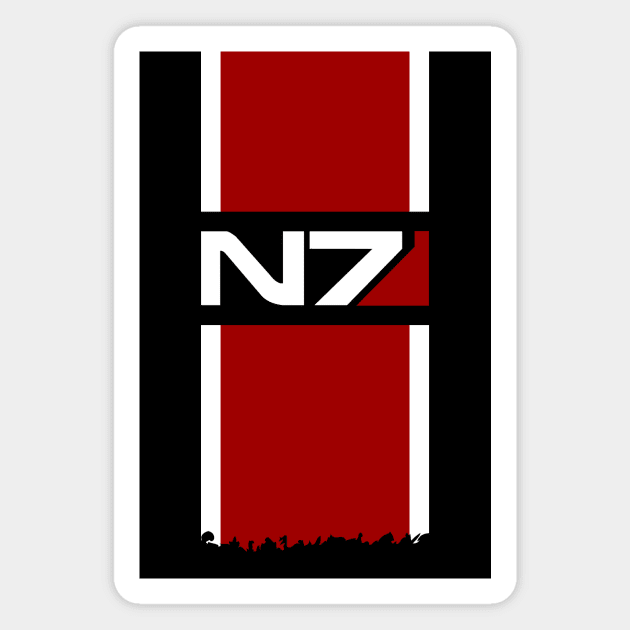 N7 Magnet by MrDrajan